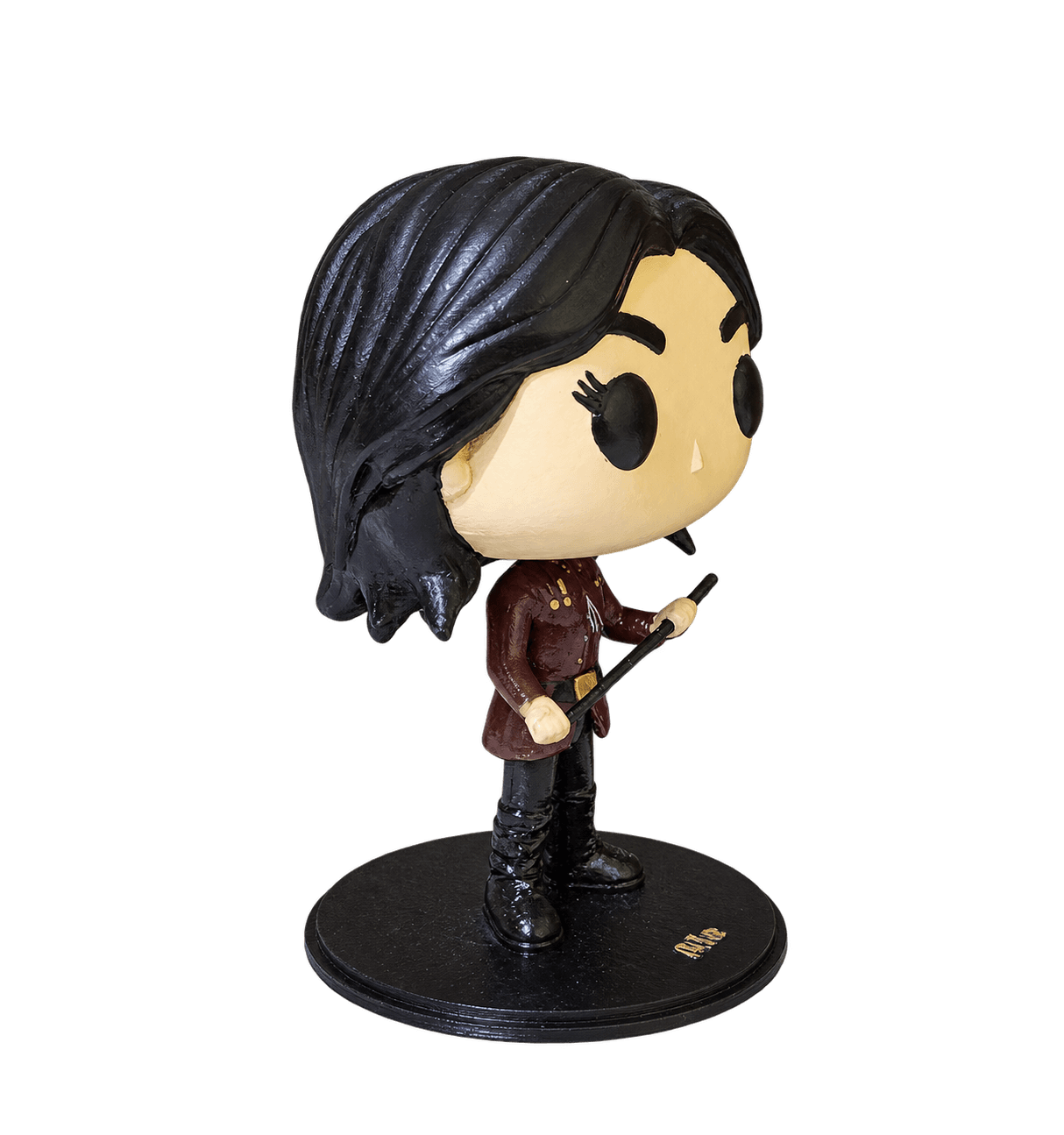 Figura personalizada con accesorios — pieza impresa en 3D, vista 2